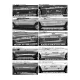 Lexus ES Chrome Body Side Moldings 2013 - 2020