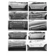 Dodge Dart Chrome Body Side Moldings 2013 - 2016