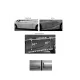 Toyota Prius Painted Body Side Moldings with Chrome Inserts 2010 - 2022