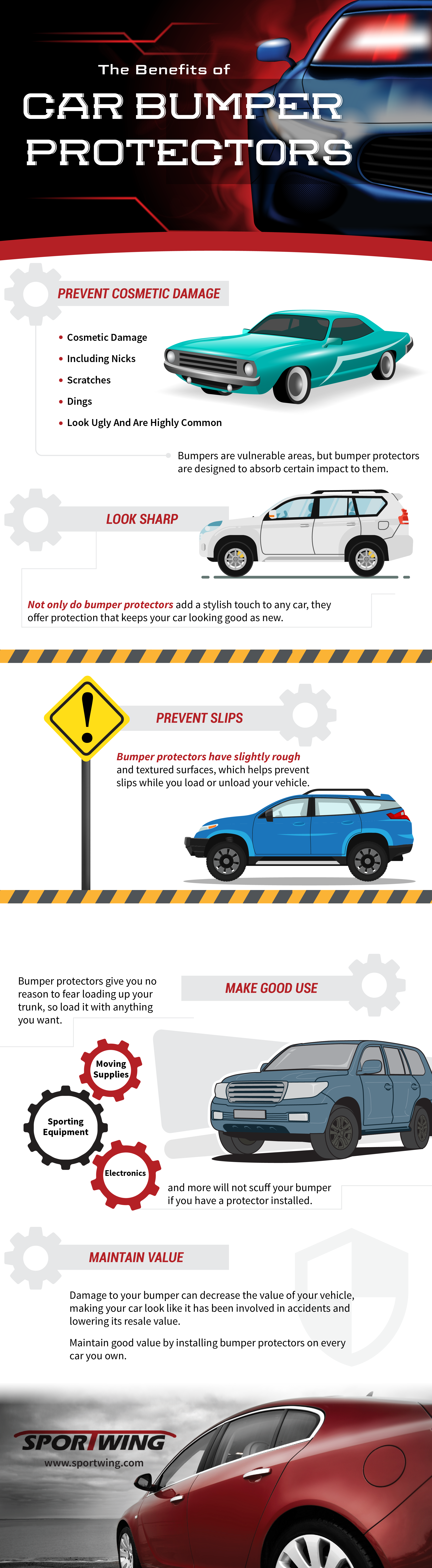 The Benefits Of Car Bumper Protectors Infographic