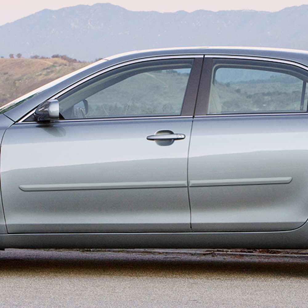 Fit:07-2011 Toyota Camry Flat Body Side Molding Trim Chrome