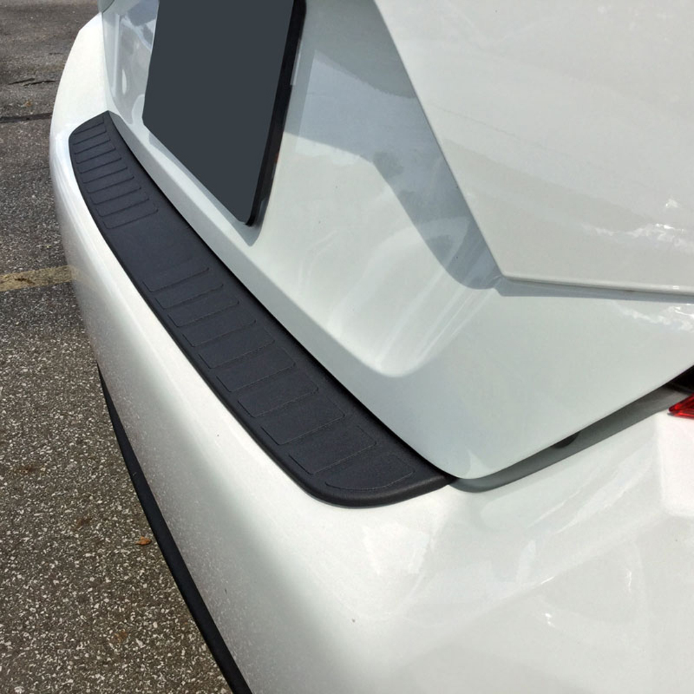Dawn Enterprises Rear Bumper Protector For Volvo XC60 2018-2025 – RBP-005, Black Polyurethane, Self-Adhesive
